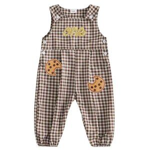 Cookies and Milk Romper First Birthday Cookies Clothes Cookies Outfit Dress